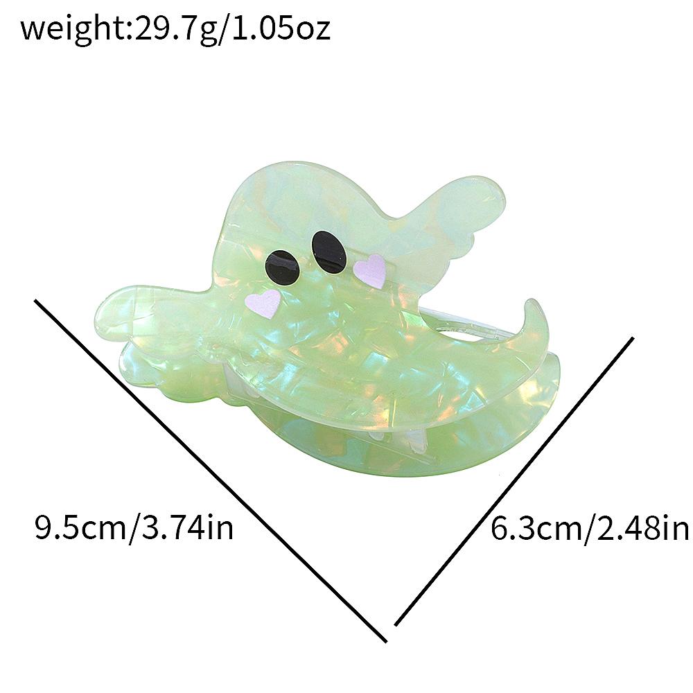 1pc/4pcs Colorful Cute Simple Sweet Ghost Hair Clip Fashionable Versatile Hair Accessories Hair Grips Hair Decorations