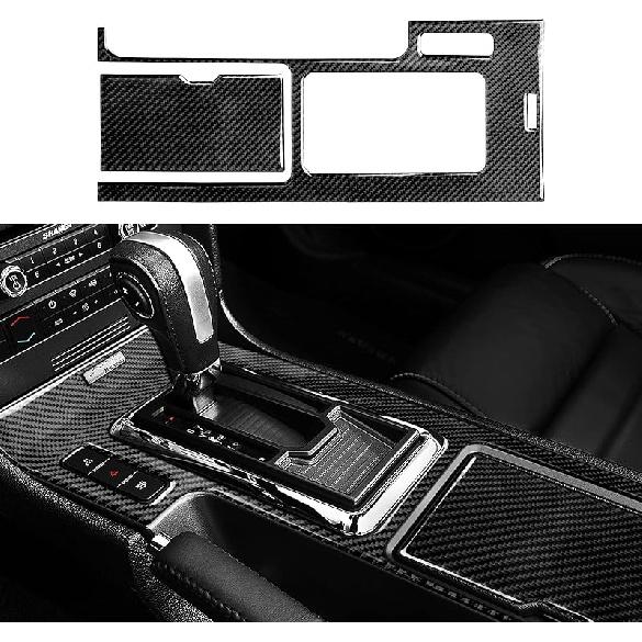 Car Carbon Fiber Decorative Cover Suitable for Ford Mustang 2009 2010 2011 2012 2013 2014 Accessories Door Baffle Sticker