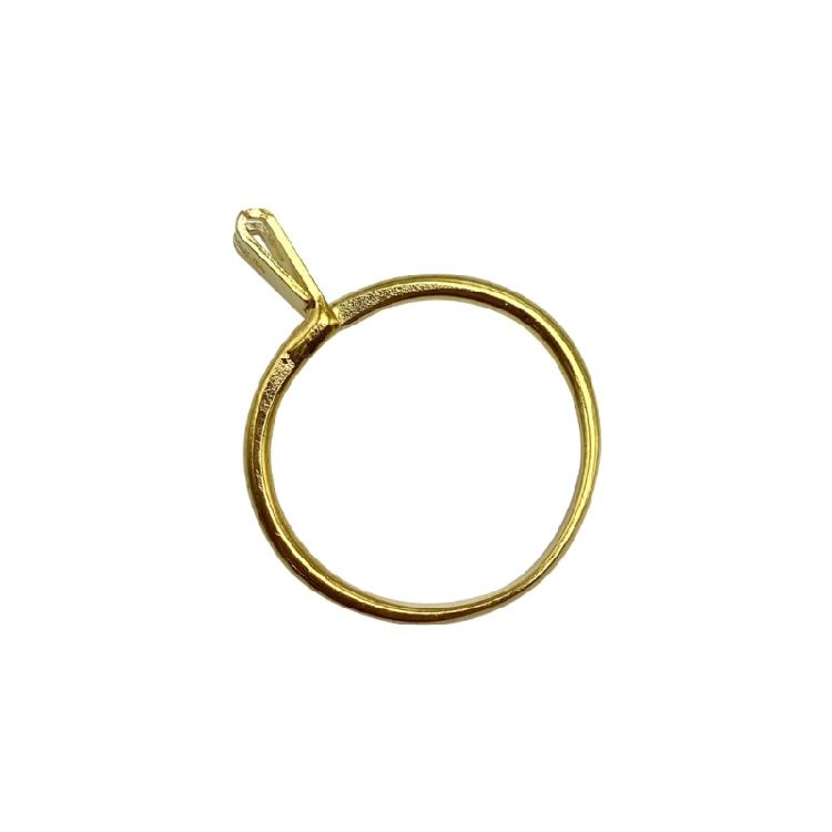 4 st Professionella Ringfästen för Smycken för Säker Placering av Ädelstenar Justerbar Storlek Ringfattning Klo Smyckestillbehör