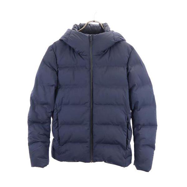 UNIQLO seamless Down jacket S Navy hood Men's Used