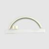 16-Inch U-Shaped Desktop Beauty Light Cantilever Lamp for Nail Art, Microblading, and Eyelash Extensions