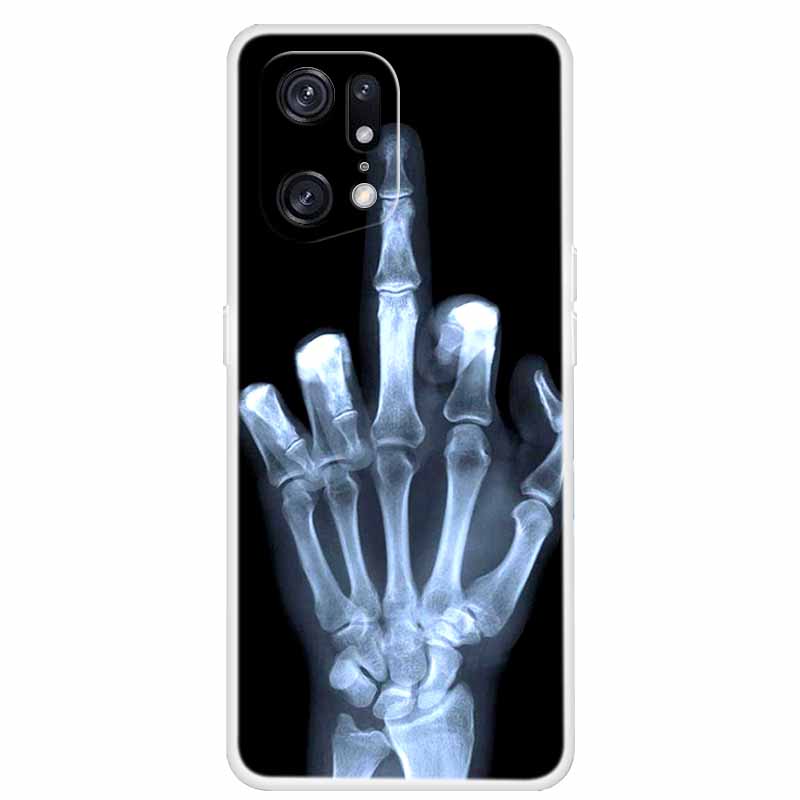 For OPPO Find X5 5G Cases X5 Pro Clear Marble Soft TPU Silicone Cases For Oppo Find X5 Pro Cover 6.7'' Transparent Fundas FindX5
