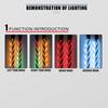 1FT LED Whip Lights,Remote Control Flagpole Antenna Whips,for UTV, ATV, Off Road, Truck, Sand, Buggy Dune, RZR