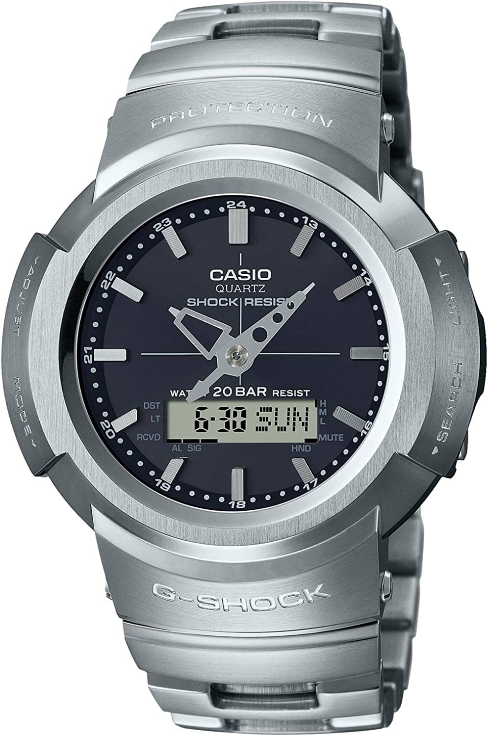

CASIO Watch G-SHOCK AWM-500D-1A Radio Solar Men s