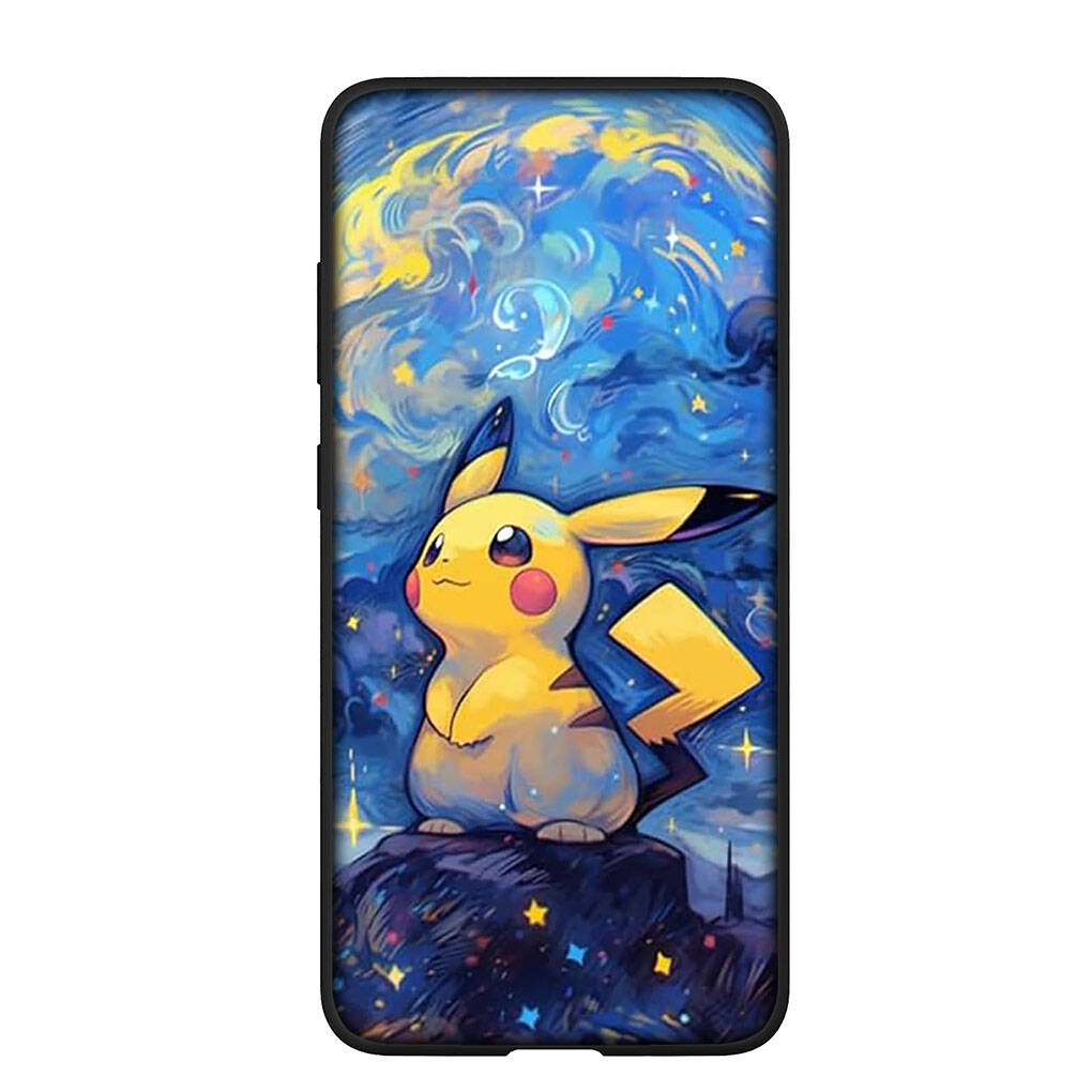 

Phone Case for iPhone 17 16 15 Plus Xiaomi Poco F8 F7 F6 X7 X6 M8 C85 C75 C71 Redmi Note 14 12 11 13 Pro Max A4 14C 13C 15C Pokemon GO Pikachu Cover for iPhone 16 болюс