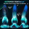 Alien Octopus Tentacle Anal Plug - Soft Silicone Flesh Expander for Men & Women
