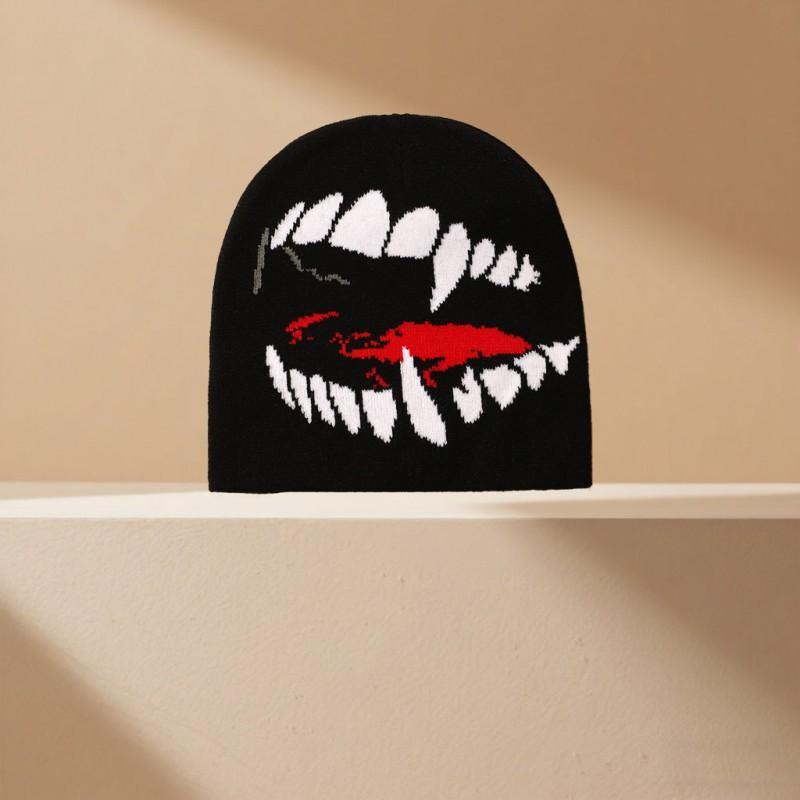 Funny Versatile Knit Beanie Men Women Hip Hop Street Style All