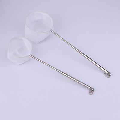 1Pc Aquariumfish Fishing Net Stainless Steel Retractable Small Shrimp Fishing Nets Fish Shrimp Tank Aquarium Accessories