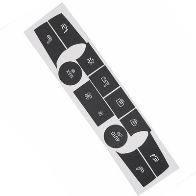 Autoaccessoires – Stickers in de autosalon