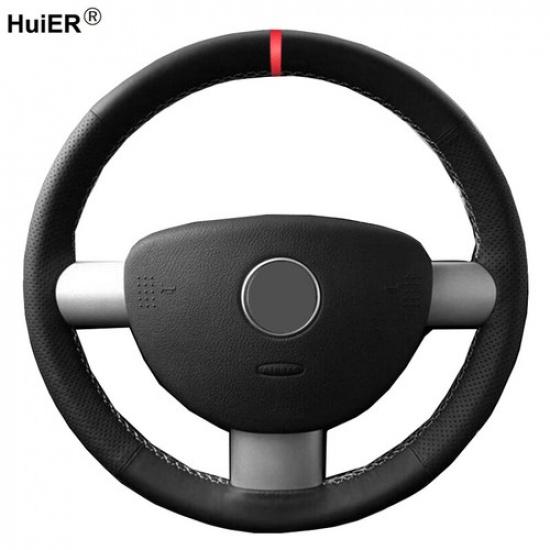 DIY Car Steering Wheel Cover For Volkswagen VW Beetle/New Beetle 2000 - 2010