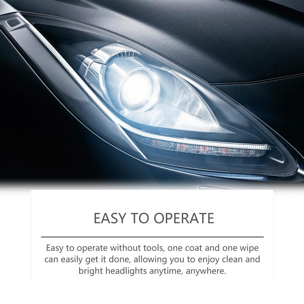 Car Headlight Care Cream; Polishing Care Agent; Car Headlight Polish; Improve The Appearance Of The Vehicle