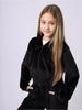 Girls' Sports Hat Velvet Suit Casual Sweatshirt Two-piece Suit