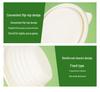 Eco-Friendly Biodegradable High-Temperature Resistant Corn Starch Bowl