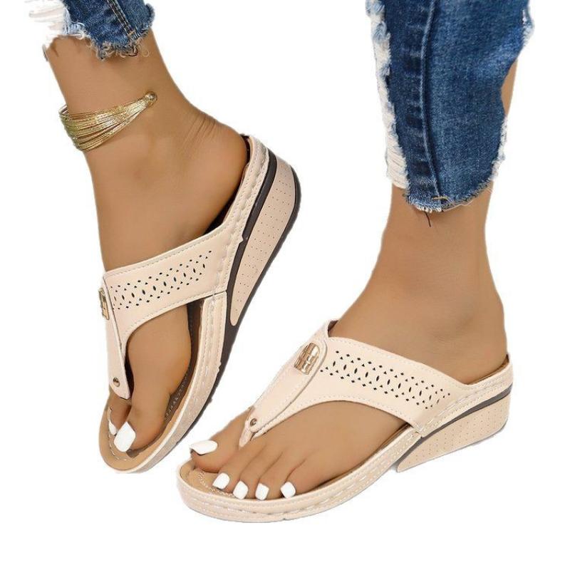 Womens Flat Thong Sandals Comfortable Walking Summer Casual Flip Flops for Women