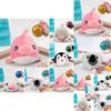 3.14in Cute Animal Anti-stress Squeeze Ball Plush Toy For Tactile Stimulation And Focus