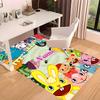 Custom Personalization Happy Tree Friends Print Area Rug - Soft, Washable Non-Slip Indoor Mat,Living Room,Home&Office Decorative Rug