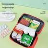 Portable Foldable Travel Medicine Bag - Large Capacity Emergency & Household Storage