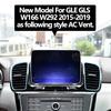 Car Front Middle AC Air Conditioner Vent Outlet Grille Slide Clip Repair Kit For Mercedes Benz W166 W292 ML350 GL450 GLE GLS