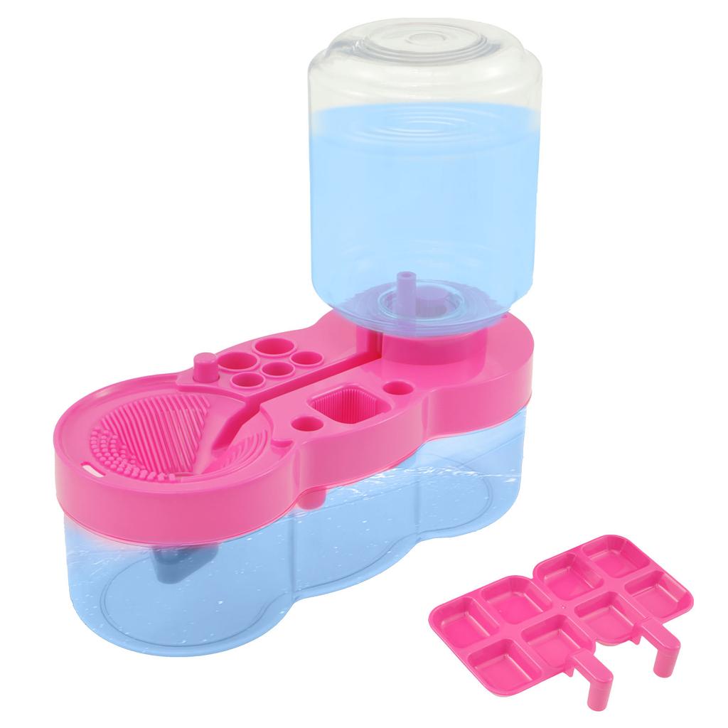 Paint Brushes Cleaner Automatic Water Circulation Paint Brush Cleaner Tool with Paint Tray Art Supplies Wash Bucket Kid Gift