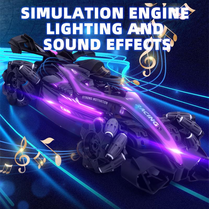 New RC Car LED Light 2.4G Radio Remote Control Cars Sports High Speed Drive Car RC Watch Gesture F1 Formula Racing Boys Toy Supercar