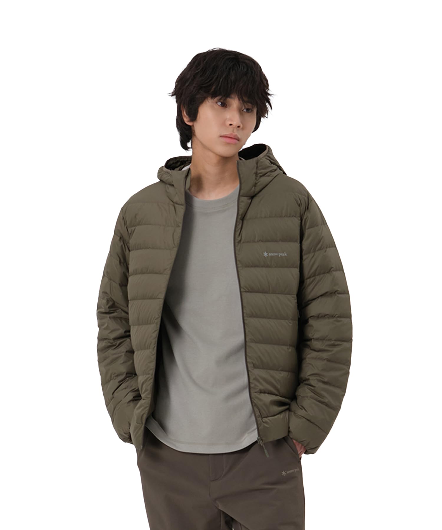 

Snow Peak Pertex Lightweight Down Jacket and Yellow XL GS-S25WMPDJ12, Outerwear, Down-Insulated, Men s Women s, Khaki,