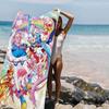 Smile Precure Niedliche Anime Große Mikrofaser Strandtücher Schnelltrocknendes Handtuch Sandstrandtücher Poolhandtuch Für Reisen Schwimmbad Yoga