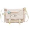 New College Style Messenger Bag Schoolbag Cute Girl Japanese Large-capacity Student Shoulder Bag Simple and Versatile Bag