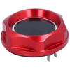 Engine Oil Cap Aluminum Alloy Anodized Oil Filler Cover Replacement Accessory for Mitsubishi Red