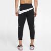 Nike Joggers de punto largos con estampado de logotipo Pantalones de hombre Negro CQ9991-010
