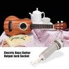 1Celsius4inch Cylinder   Threaded End Pin Output   Socket for Electric Guitar Bass (Gold)