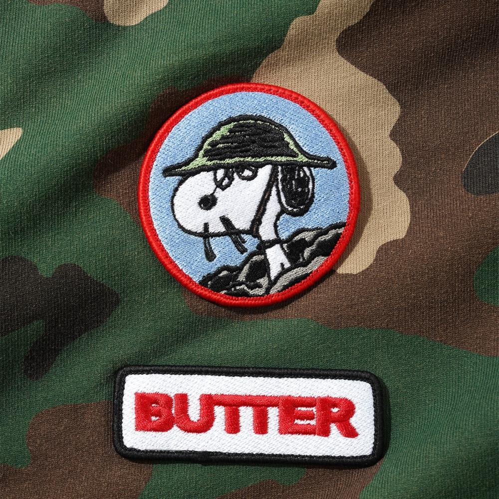 Butter Goods Patches Zip Thru Hood Patches Zip Thru Hood