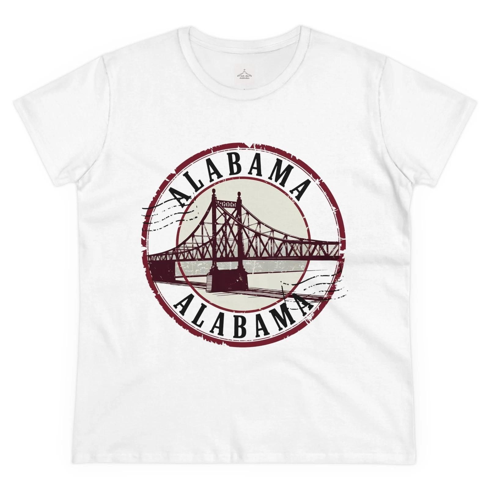 Alabama Bridge Graphic Tee, Casual T-Shirt, Gift for Alabama Fans, Summer S