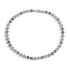Fashion Design Luxury Jewelry 18K Gold Colorful Zircon Four Leaf Clover Bracelet Necklace Jewelry Luxury  Four Leaf Clover Set