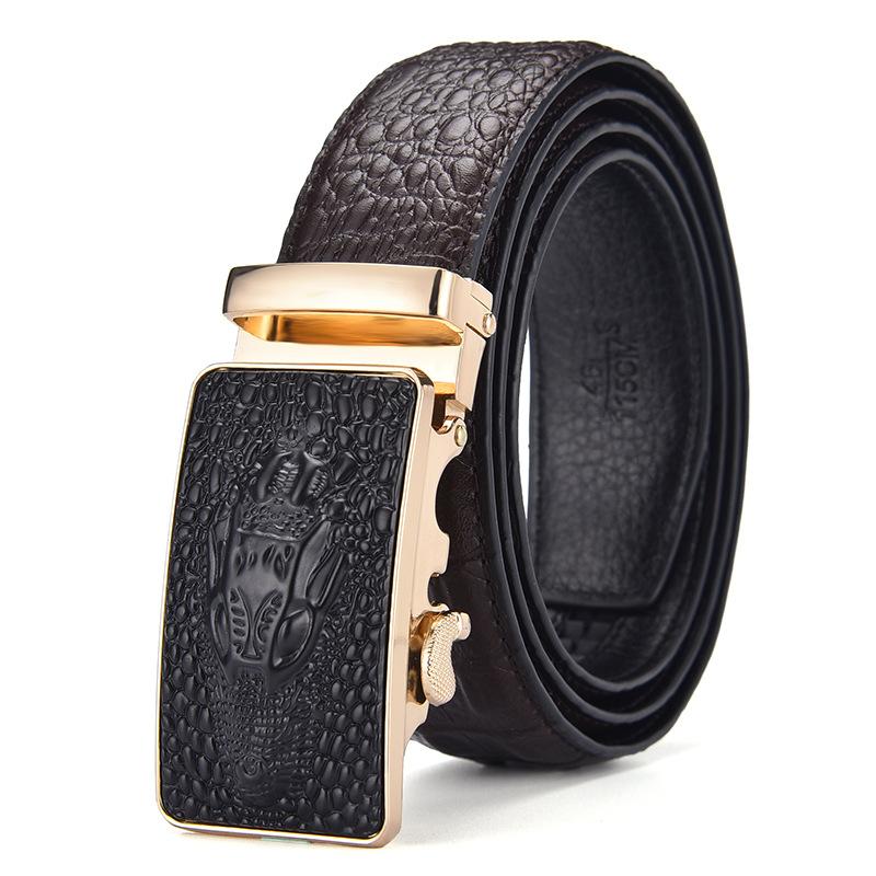 New Belt Men's Automatic Buckle Belt Men's Belts Business Men's Belts