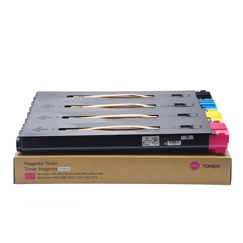 V80 dla Xerox Versant V80 V180 V280 Kaseta z tonerem Kolorowa Kompatybilna Kaseta z Tonerem 006R01646 006R01647 006R01648 006R01649