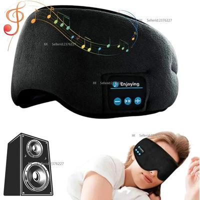 Sleep Mask with Bluetooth Headphones