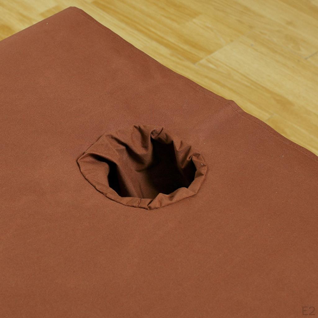 Massage Table Facial Bed Cover with Hole 120x195cm