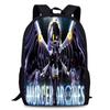 15 Inch Anime-Inspired Drone Themed Backpack Students - Large Capacity Oxford Fabric Unisex School Bag