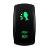 Boat Car Rocker Switch 12V/24V Waterproof Green Led SPST DPDT 20A for ARB/CARLING/NARVA/4x4 Pickup Truck JCB Machine Relays 5