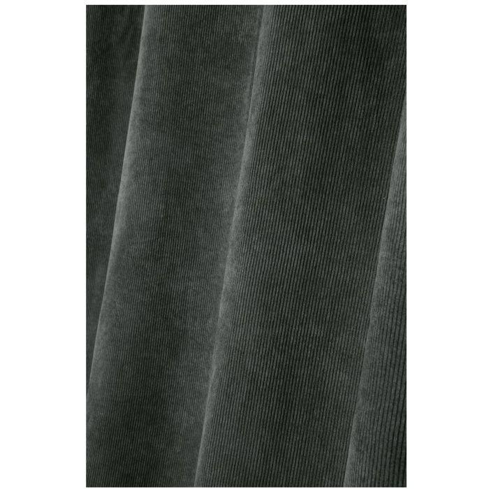 Rideau - Antoine - 140 X 260 Cm - Velours Côtelé - Œillets Métalliques - Kaki