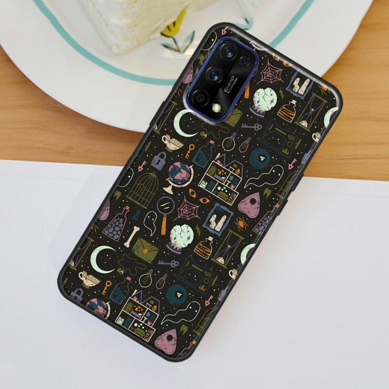 Witch Aesthetic Art For OnePlus 11 10 Pro 10T Nord 3 2T CE 2 Lite Realme C55 C35 C33 C31 C30 C21Y GT Neo 5 Case