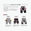 [McDavid] [Official] McDavid Cross Compression Shorts - Thigh and Hip Compression Shorts/Tights - Black - Muscle Support, Fatigue Reduction, Compressi