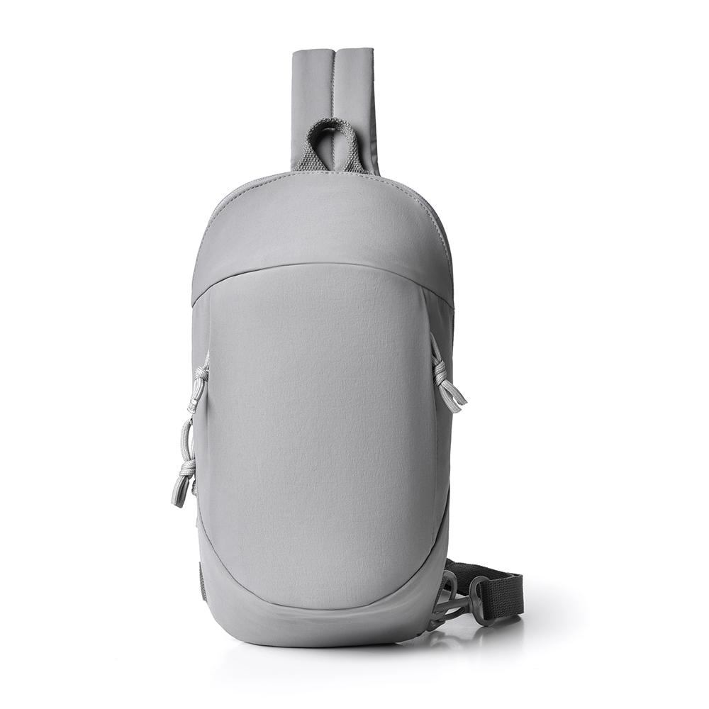 Large-Capacity Unisex Casual Chest Bag Anti-Skimming RFID Men's Shoulder Bag Lightweight Nylon Women's Crossbody Bag