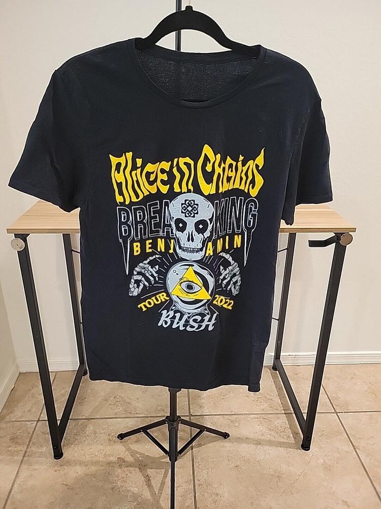 Breaking Benjamin BAND Bush Tour T Shirt Full Size S-5XL Unisex T-Shirt XL