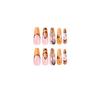 Halloween Spider Web & Ghost Rhinestone Press-On Nail Art Set