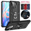 Car Holder Ring Shockproof Armor Case For Xiaomi Redmi Note 11 10 9 Pro 11S 10S 9S 10A 10C 9T 9A 9C Poco X4 X2 X3 NFC M4 M3 Pro Cover Shell Bumper