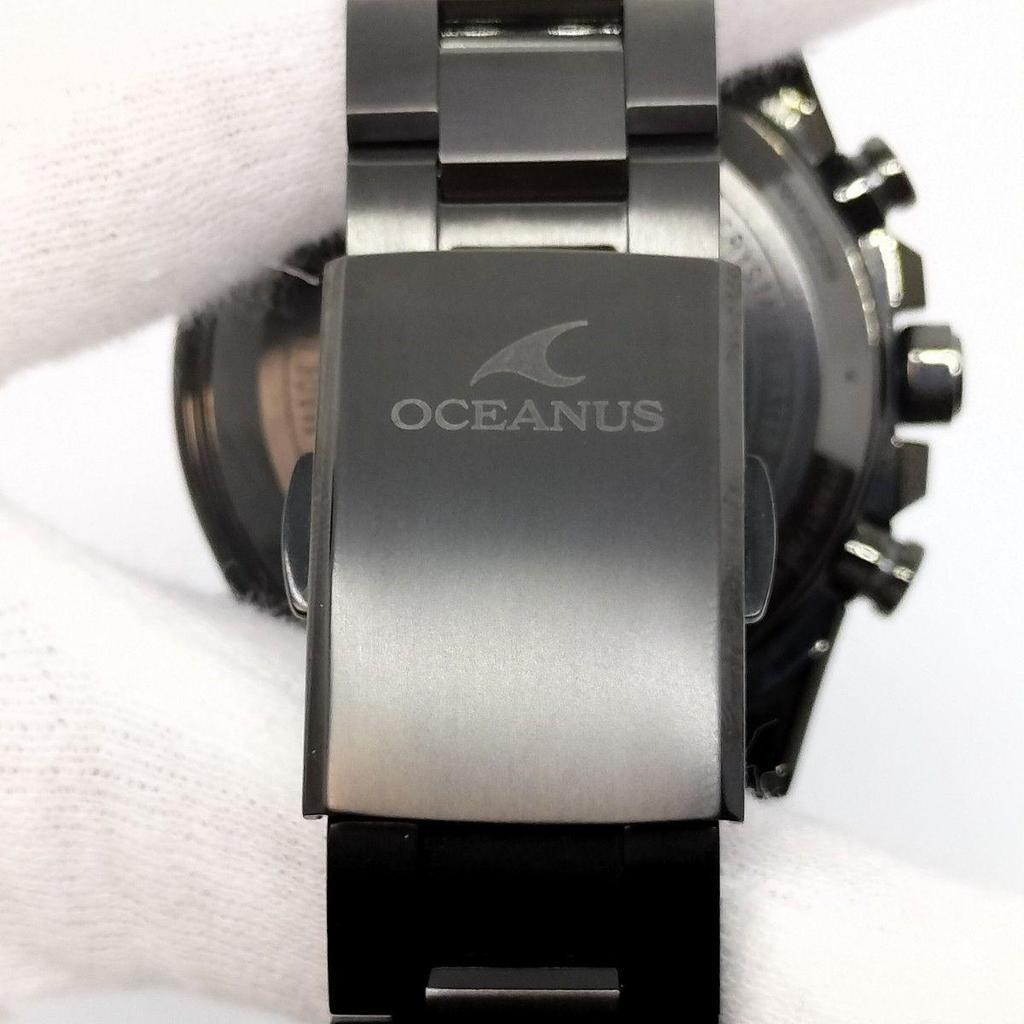 Used [Good Product] CASIO Oceanus OCW-T4000BA-1A3JF CLASSIC LINE Men's Watch with Box and Paper