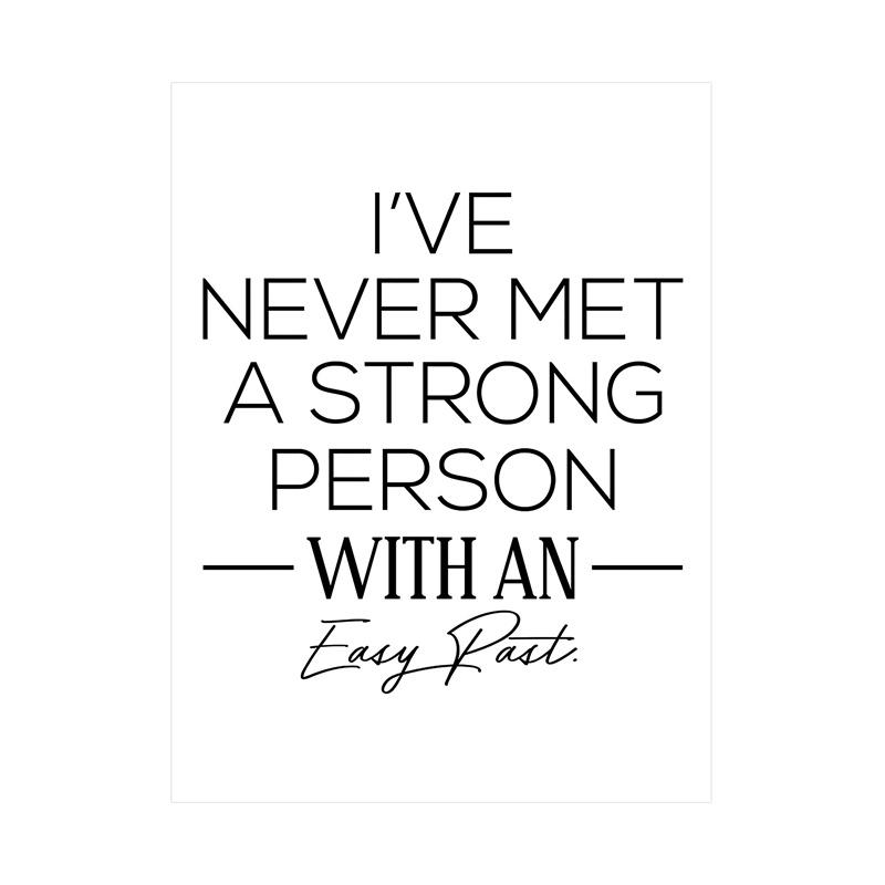 Minimalism English Sentences Inspirational Words Poster Canvas Print Painting Wall Art Picture Living Room Office Decor A5-15*21cm