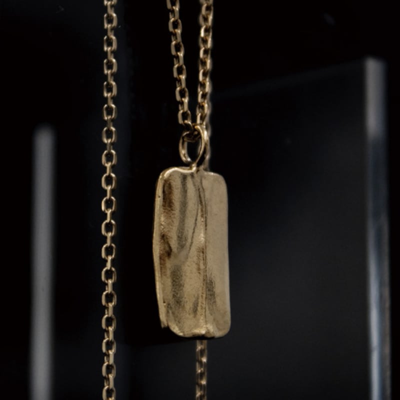 metamic Bark Texture Necklace