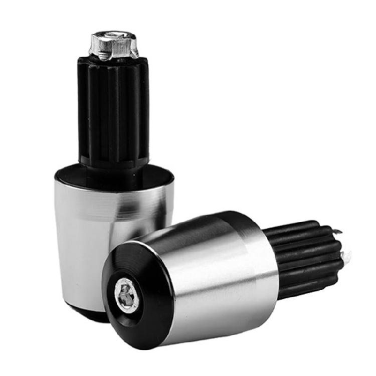 1 Pair Anti Dust Motorcycle Handlebar Caps Dustproof Design Premium Aluminum Alloy Construction With Installation Tools